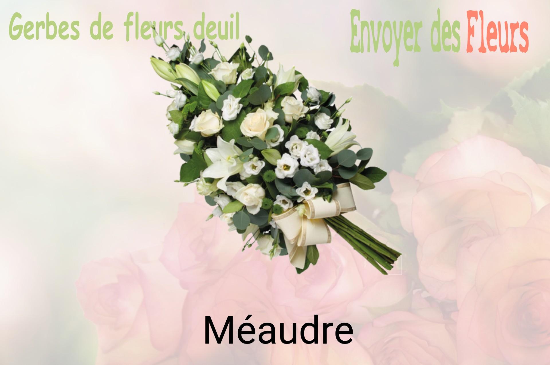 Gerbe de fleurs de deuil livrée à Méaudre