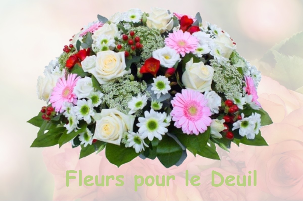 fleurs deuil MEAUDRE